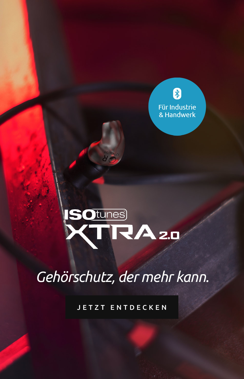 ISOtunes Xtra 2.0 mit bachmaier plugs
