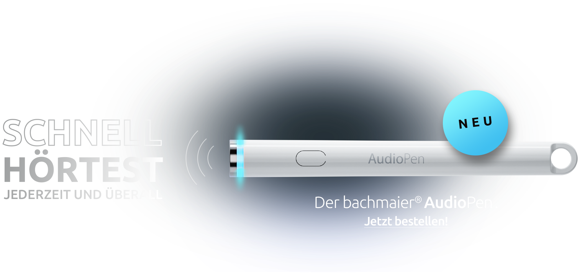 NEU: Der bachmaier AudioPen!